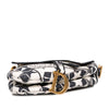 Dior Embroidered Canvas Stars Saddle Bag Secondhand
