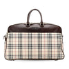Burberry House Check Canvas Travel Bag Secondhand