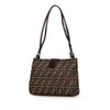 Fendi Zucca Canvas Shoulder Bag Secondhand