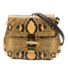 Chloé Small Python Embossed Leather Drew Crossbody Secondhand