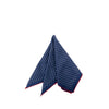 Hermès Geometric Pocket Square Silk Handkerchief Secondhand