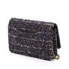 Chanel CC Tweed Charms Wallet On Chain Secondhand