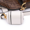 Fendi Mini Zucca Glazed Fabric Cage Baguette Satchel Secondhand