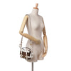 Fendi Mini Zucca Glazed Fabric Cage Baguette Satchel Secondhand