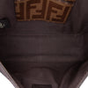 Fendi Mini Zucca Glazed Fabric Cage Baguette Satchel Secondhand