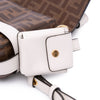 Fendi Mini Zucca Glazed Fabric Cage Baguette Satchel Secondhand