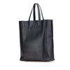 Celine Small Grained Calfskin Vertical Cabas Satchel Secondhand