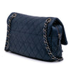 Chanel Medium Quilted Iridescent Caviar Easy Flap Secondhand