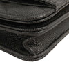 Chanel CC Quilted Caviar Pocket Twins Clutch with Chain Secondhand