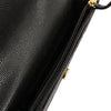 Chanel CC Quilted Caviar Pocket Twins Clutch with Chain Secondhand