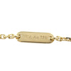 Van Cleef and Arpels 18K Yellow Gold and Onyx Vintage Alhambra Pendant Necklace Secondhand