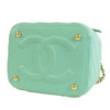 Chanel Small CC Caviar Top Handle Vanity Case with Chain Secondhand