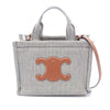 Celine Small Canvas Cabas Thais Satchel Secondhand
