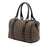 Fendi Zucchino Canvas Forever Boston Bag Secondhand