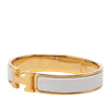 Hermès Narrow Enamel Clic H Bracelet PM Secondhand