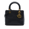 Dior Medium Perforated Calfskin Flower Lady Dior Secondhand
