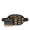 Gucci GG Marmont Matelasse Leather Animalier Belt Bag Secondhand