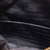 Prada Saffiano Trimmed Tessuto Zip Top Crossbody Secondhand