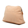 Hermès Canvas Bolide Trousse de Voyage Cosmetic Pouch Secondhand