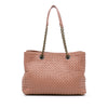 Bottega Veneta Medium Nappa Intrecciato Double Chain Tote Secondhand