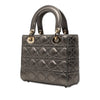 Dior Small Metallic Lambskin Cannage My ABCDior Lady Dior Secondhand