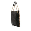 Dolce & Gabbana Pony Hair Leopard Print Chain Tote Secondhand