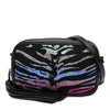 Saint Laurent Canvas Metallic Tiger Print Monogram Lou Camera Bag Secondhand