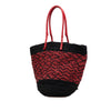 Balenciaga Raffia Motocross Classic Panier Basket Tote Secondhand