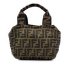 Fendi Mini Zucca Canvas Handbag Secondhand
