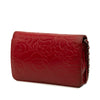 Chanel CC Embossed Lambskin Camellia Wallet On Chain Secondhand