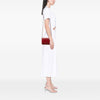 Chanel CC Embossed Lambskin Camellia Wallet On Chain Secondhand