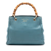 Gucci Small Calfskin Bamboo Shopper Satchel Secondhand