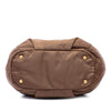 Prada Vitello Daino Trimmed Tessuto Satchel Secondhand