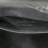 Saint Laurent Medium Shiny Croc Embossed Manhattan Shoulder Bag Secondhand