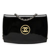 Chanel CC Patent Compact Wallet On Chain Secondhand