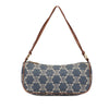 Celine Macadam Denim Shoulder Bag Secondhand