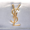 Saint Laurent Smooth Metallic Calfskin Monogram Cassandre Clutch Secondhand