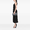 Saint Laurent Smooth Metallic Calfskin Monogram Cassandre Clutch Secondhand