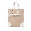 Prada Cinghiale Trimmed Canvas Canapa Tote Secondhand
