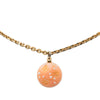 Chanel CC Resin Faux Pearl Pendant Necklace Secondhand