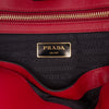 Prada Soft Calf Trimmed Saffiano Convertible Tote Secondhand