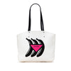 Prada Canapa Banana Print Tote Secondhand