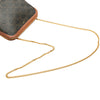 Celine Triomphe Coated Canvas Clutch On Chain Secondhand