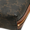 Celine Triomphe Coated Canvas Clutch On Chain Secondhand