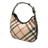Burberry Small Supernova Check Coated Canvas Barton Hobo Secondhand