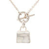 Hermès Sterling Silver Amulettes Kelly Necklace Secondhand