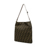 Fendi Zucca Canvas Shoulder Bag Secondhand