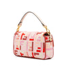 Secondhand Fendi Zucca Embroidered Canvas Baguette Satchel
