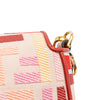 Secondhand Fendi Zucca Embroidered Canvas Baguette Satchel