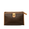 Celine Macadam Coated Canvas Clutch Secondhand